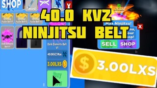 I BUY 3.00LXS BELT  GRINDING 2 DAYS ROBLOX NINJA LEGENDS