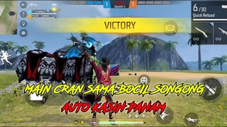 MAIN CRAN SAMA BOCIL SONGONG 2 VS 1 AUTO KASIH PAHAM !!