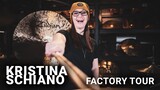 A day at the Zildjian Factory with Kristina Schiano