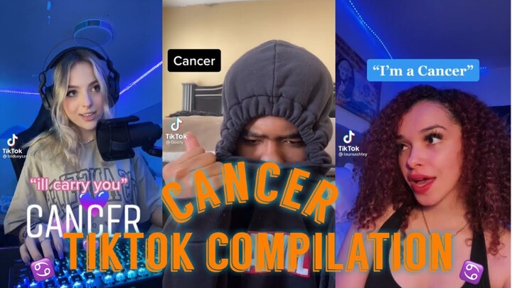 Cancer Zodiac Sign TikTok Compilation♋️