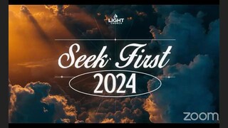 AS WE ENTER 2024, LET'S SEEK HIM FIRST🙌🏻🙏🏼 Let's come together as a congregation with expectant