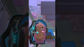 ATUN MENGGUNAKAN MOD SNIPER AWM DIMINECRAFT AGAR BISA MENGALAHKAN MONSTER MIMICER !! #shorts #short