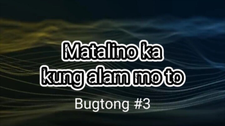 Matalino ka ba? Sige nga ano sagot dito?