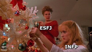 16 Personalities During Holidays (MBTI memes Christmas series 3/4) II part🎅