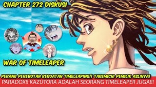 WAR OF TIMELEAPER!! KAZUTORA = TIMELEAPER JUGA??!! - TOKYO REVENGERS CHAPTER 272 DISKUSI