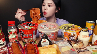 SUB) 4! Convenience Store Food Mukbang Asmr