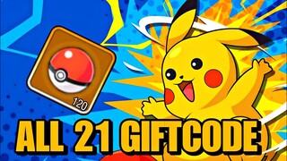 REDEEM ALL 21 GIFTCODE & GACHA BRUTAL 120x WANGI - POKEMON THE INVINCIBLE TRAINER