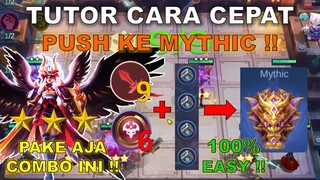 TUTORIAL CARA CEPAT PUSH RANK MAGIC CHESS KE MYTHIC !! PAKE AJA COMBO DAN COMMANDER INI !!