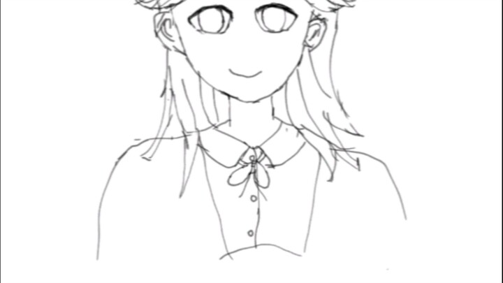 How is my sibling drawing Hazuki Hana @ Ren mom