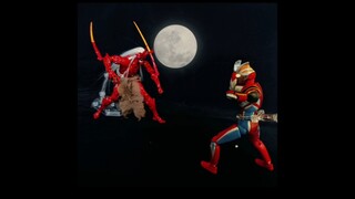 The first time the plastic guy modified the SHF Gaia Ultraman with soft plastic, he succeeded