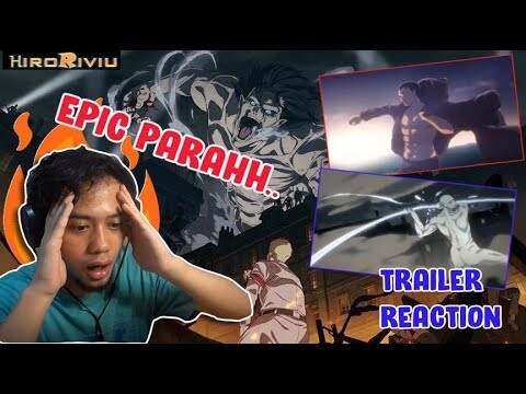 GASABAR.. | Attack on Titan Final Season Trailer Reaction Indonesia {NoMe}