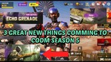 3 GREAT NEW THINGS COMMING TO CODM IN SEASON 5...