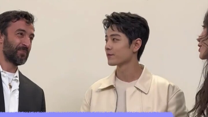 Xiao Zhan's high-definition face-to-face video! His aura is fully on display both inside and outside