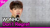 WONHO, Don't Regret (원호, Don't Regret)[THE SHOW 221018]