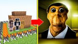 Obunga Tấn Công Nhà Được Bảo Vệ Bởi bqThanh và Ốc Trong Minecraft