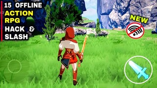 Top 15 OFFLINE Games HACK & SLASH for Android iOS | Top 15 Best OFFLINE ACTION RPG Games on Mobile