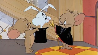Tom và Jerry|Tập 138: Con chuột thần [Phiên bản khôi phục 4K] (ps: kênh trái: phiên bản bình luận; k