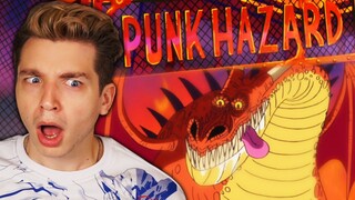 ARRIVAL AT PUNK HAZARD!! (one piece reaction)
