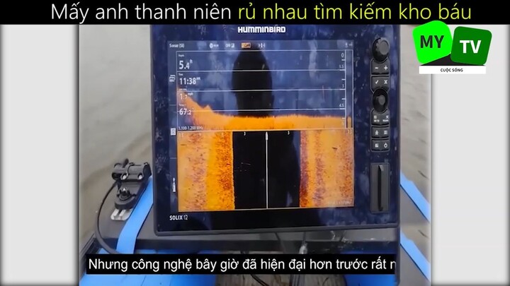 Mấy anh thanh niên rảnh rỗi đi tìm kho báu bằng nam châm điện_ đời sống_ phần 5