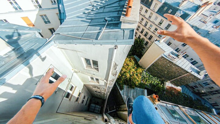 Lihatlah parkour yang sebenarnya di Paris.