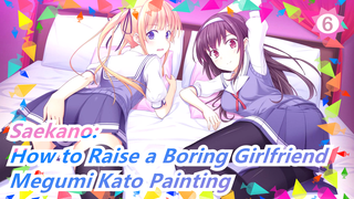 Long-haired Megumi Kato/Mark Pencil Paint|Saekano: How to Raise a Boring Girlfriend_6