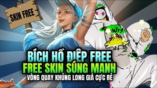 Sự Kiện Free Gói Bích Hồ Điệp Và Skin Súng Mạnh Cực Khủng, Test vòng Quay Khủng Long Hoạ Sĩ Giá Rẻ