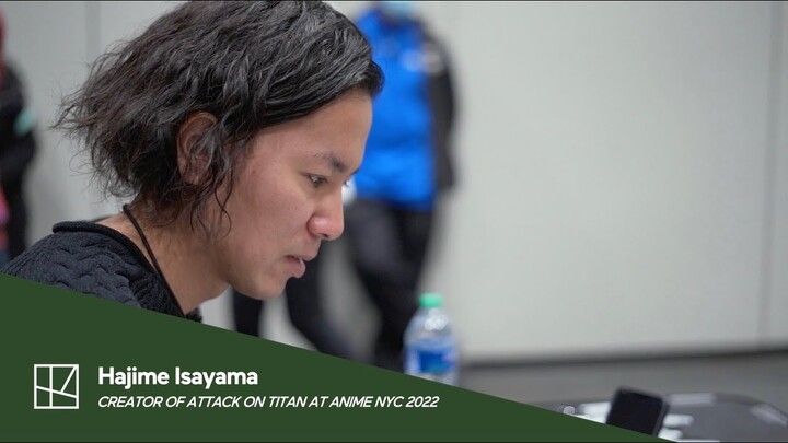 Attack on Titan Creator Hajime Isayama Meets the US Fans