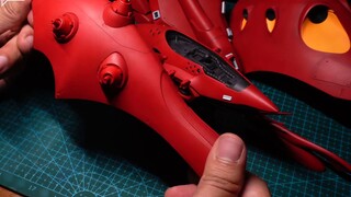 [Transparent Mold Studio] HGUC Nightingale transformation spraying production process explanation HG