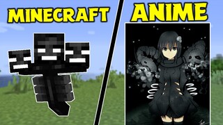 MINECRAFT VS ANIME CÁI NÀO ĐẸP HƠN ?? *TẤT CẢ BIẾN THÀNH LOLI*