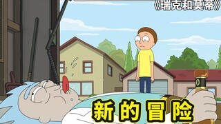 Rick and Morty, Morty persuades Rick to go out for a walk, and the grandfather-grandson adventure se