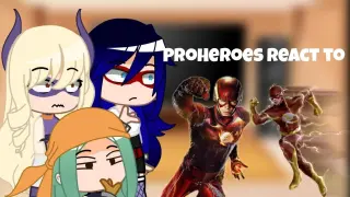 ProHeroes react to Flash
