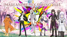 [MAD] Anime Mix Spring 2025 - Strike Back by Back On | Fairy Tail OP 16 (ROMIX Cover)