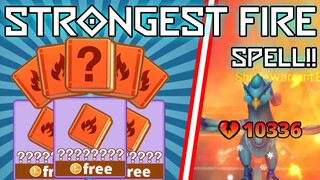 STRONGEST FIRE SPELL IN TRAINERS ARENA || BLOCKMAN GO TRAINERS ARENA