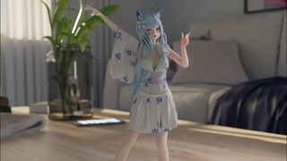 [MMD HoloLive] 雪花ラミィ_極楽浄土