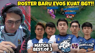 YG PALING GW TUNGGU2!! ROSTER BARU EVOS LEGENDS!!! BUSET KUAT BANGET COY!! MATCH 1 EVOS VS RBL