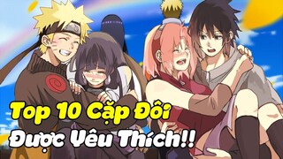 Top 10 Cặp Đôi Được Yêu Thích Nhất Trong Naruto