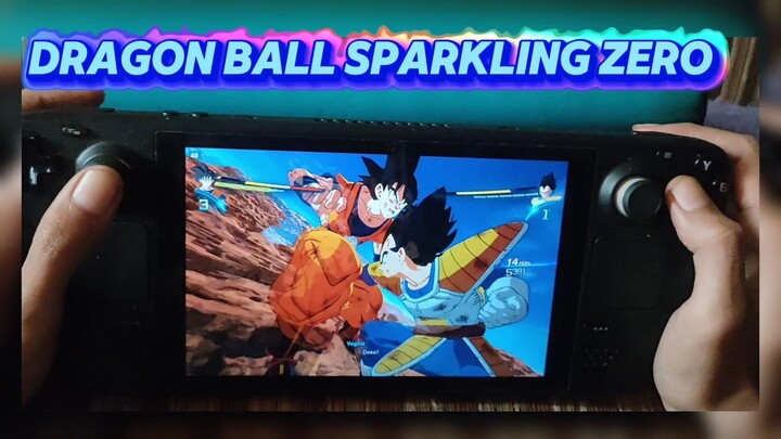 GAMEPLAY Dragon BALL SPARKLING ZERO Goku vs Vegeta story mode (STEAMDECK)