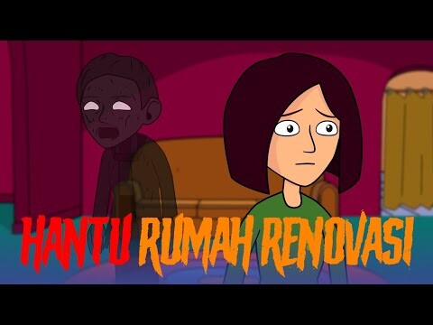 Hantu Nenek Gosong - Rumah Renovasi - Kartun Horror