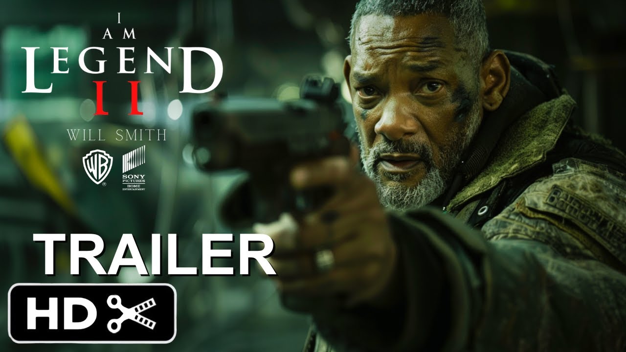 I AM LEGEND 2 - FIRST TRAILER (2025) | Will Smith, Michael B. Jordan |  Warner Bros. - BiliBili