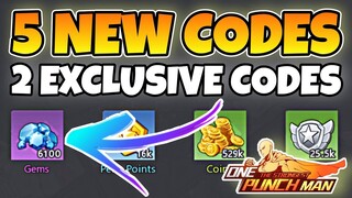 5 NEW CODES + 2 Exclusive LIMITED CODE | One Punch Man the Strongest 2022