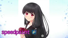 speed paint anime ( seep paint ibis paint ) mungkin