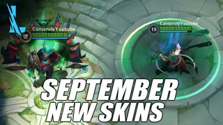 Wild Rift - September New Skins