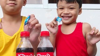 COCA COLA + MENTOS