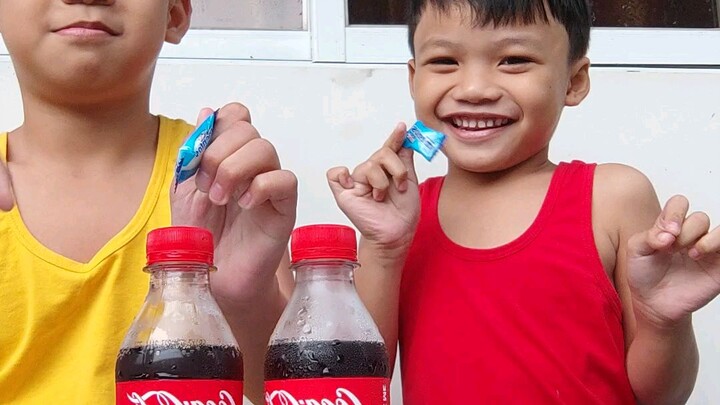 COCA COLA + MENTOS