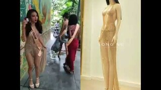 Thùy Tiên diện thiết kế chấn động tại Miss Grand International 2021