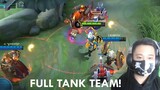 Full tank team Gameplay Mobile Legends