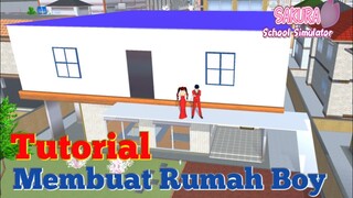 Cara membuat rumah boy menjadi tingkat (•Sakura School Simulator•)