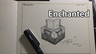 "Enchanted" (Day 07) - Inktober 2019 | JK Art