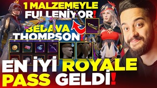 1 MALZEME İLE FULLENEN BEDAVA THOMPSON! OYUNUN EN İYİ ROYALE PASS I GELDİ! (İNANILMAZ) PUBG Mobile