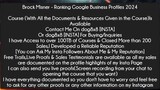 Brock Misner - Ranking Google Business Profiles 2024 Course Download